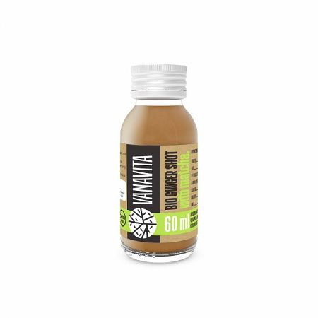 VanaVita Bio Ginger shot with matcha 60 ml