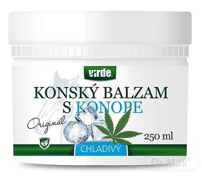 Virde konský balzam s konopím chladivý 250 ml