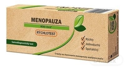 VITAMIN STATION Rýchlotest MENOPAUZA MENO-CHeck samodiagnostický test z moču 2 ks