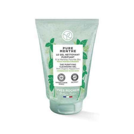 Yves Rocher Pure Menthe osviežujúci čistiaci gél 125 ml