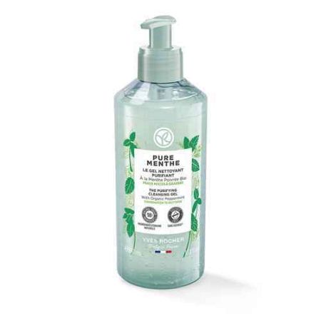 Yves Rocher Pure Menthe osviežujúci čistiaci gél 390 ml